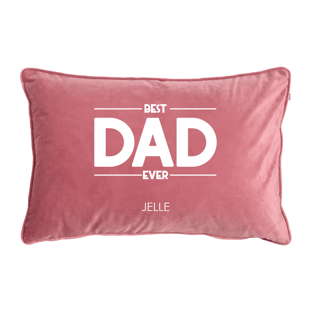 "Best Dad Ever ...." kussen Roze - Cravity